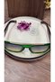 Women's Green Framed Gradient Brown Glass Stylish Sunglasses - 3