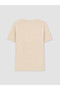 Nevavm Oval Collar Printed Boys' T-Shirt with Difference - 3