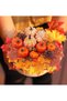 (eb108)Artificial Pumpkins Gourds Home Decoration Set 50PCS Pumpkins Decoration Harvest Decoration 30 Fake Maple Leaves 10 Fake Acorns 2 Fake Pinecones 8 Fake Pumpkin (50pcs) - 7