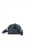 Navy Blue - Women's Crossbody Bag with Navy Blue Logo Sp1144 - 5