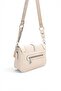 Beige - Beige Honeycomb Women's Crossbody Bag Sp1182 - 3