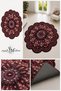 Dora Fish Theme Patterned Modern Woven Base Decorative Carpet Sdtamour4037 - 4