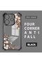 Xiaomi Redmi Note 14 4g Compatible Transparent Back Four-Corner Reinforced Impact Protection Silicone Case