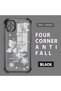 Samsung Galaxy A04 Compatible Transparent Back Four Corners Reinforced Impact Protection Silicone Case