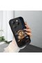 Infinix Hot 40/40 Pro Compatible Black Silicone Case with Shockproof Camera Protection