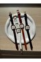 Minimal Leather Cord Women's Wristwatch Pan Bitter Brown - 2
