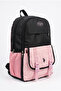 Unisex Black School Backpack Travel Daily Bag Plcan26082 - 2