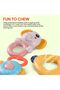 Baby Rattle & Teether Set 4PCS BPA Free Sensory Chew Toys for Newborn 3-12 Months - 4