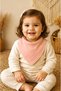 6 Pieces Organic Double Layer Muslin Adjustable Double Snap Baby Food Drool Bib Baby Scarf - 3