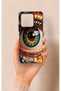 Reeder S71 Compatible Colorful Eye Doll Patterned Silicone Case