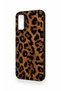 Infinix Gt 30 Pro Compatible Dark Leopard Leather Patterned Silicone Case - 2