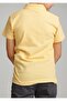 Boys' Polo Collar Short Sleeve School T-Shirt-Bs - 2