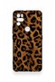 Omix X300 Compatible Dark Leopard Leather Patterned Silicone Case - 2