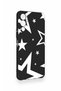 Tecno Pova Neo 4 Compatible Black Mega Star Patterned Silicone Case - 3