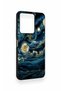 Vivo Y35 Compatible Starry Night Patterned Silicone Case - 3