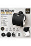 Metal Covered Paper Holder Toilet Wc Paper Holder Matte Black