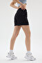 Women's High Waist Combed Cotton Mini Shorts - 7