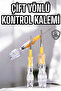 Double Sided Electrical Control Pen Transparent Screwdriver