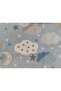 Mother's Belted Breastfeeding Apron 100X75 cm Colorful and Patterned Breastfeeding Cover 60% Cotton 40% Polyester 493 - 3