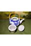 Porcelain Tea Pot - 13.5 cm Diameter 12.5 cm High - Jr5512 - 5