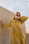 Muslin Dress Saffron