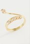 Aconcept Snake Zircon (05436) Stone Ring-Yellow - 2