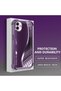 Samsung Galaxy A04 Compatible Transparent Back Four Corners Reinforced Impact Protection Silicone Case - 3
