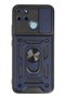 Aconcept Realme C25Y Case Pars Silicone with Lens Ring (113950) - Navy Blue