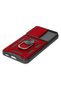 Aconcept Galaxy S23 Fe Case Pars Lens Ring Silicone (114803) - Red - 5