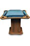 Point Plus Plot Curved Table with Drawer for Game Storage - Sky - 4