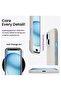 iPhone 15 Liquid Silicone Case - Slim Fit Soft Touch Protective Cover with Microfiber Lining & Camera Protection - 3