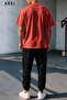 Trust Problem Printed Oversized Unisex T-Shirt Jogger Sweatpants Set - 2