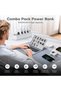 Family Power Bank Station 22.5W Fast Charging, 10000mAh Portable Chargers,Built-in C Cables, LED Display for Home Office Cafe Outdoor - 2