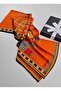 Luxury Voile Silk Shawl Hijab Foulard Scarf Shawl Patterned 70 X 180 cm - 2