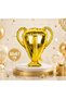 Champion Trophy Foil Balloon 65 X 61 cm Gold Helium Compatible First Place Trophy Birthday Party Balloon - 2