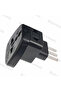 High Quality Universal UK/US/EU/AU to Italy Italian 3pin Travel Plug One split two Converter Adap... - 6