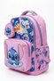 Set of 4, Girl's Patterned Primary School School Bag + Lunch Box + Pen Holder + Eraser Holder - 2
