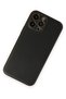 Aconcept iPhone 14 Pro Case Coco Leather Silicone Cover (205557) - Black - 2