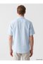 Quality Parts from Çelebi Store Standard Fit 100% Linen Men's Shirt - 5