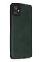 Aconcept Galaxy A04E Case Loop Leather Silicone (13448) - Green - 2