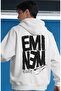 Eminem Rapper Singer Back Printed Unisex Oversize Premium Hoodie