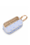 Bow-Tie Hand-Held Makeup Bag Blue - 3