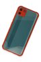 Aconcept Realme C11 Case Miami Transparent Silicone (82012) - Red - 3