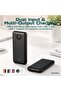 10000mAh Ultra-slim power bank - 22.5W Super Fast Charging & 20W PD Charging, LED digital display, pocket-sized portable charger for iPhones and Android devices- Black - 4