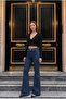 Women's High Waist Lycra Flared Jeans - 5