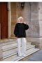 Zippered Women's Beard Sweater Knitwear Tunic- Sweater - 6