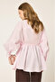 Fular Detail Pleated Shirt - 4