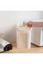 1800ml measuring cup with handle and lidded legume storage container for home, office, and kitchen - 3