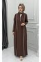 Derya Dress Brown - 2