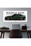 BMW M5 CS 3 Panel Canvas Wall Art | 30x40 Inches Gallery Wrapped | British Racing Green Supercar | Office Garage Decor | Split Wall Art